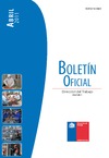 Boletín oficial: Abril 2011