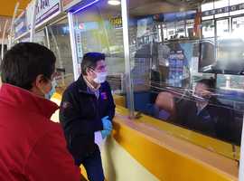 Ñuble: Dirección del Trabajo Fiscaliza condiciones de higiene y seguridad en terminales de Chillán