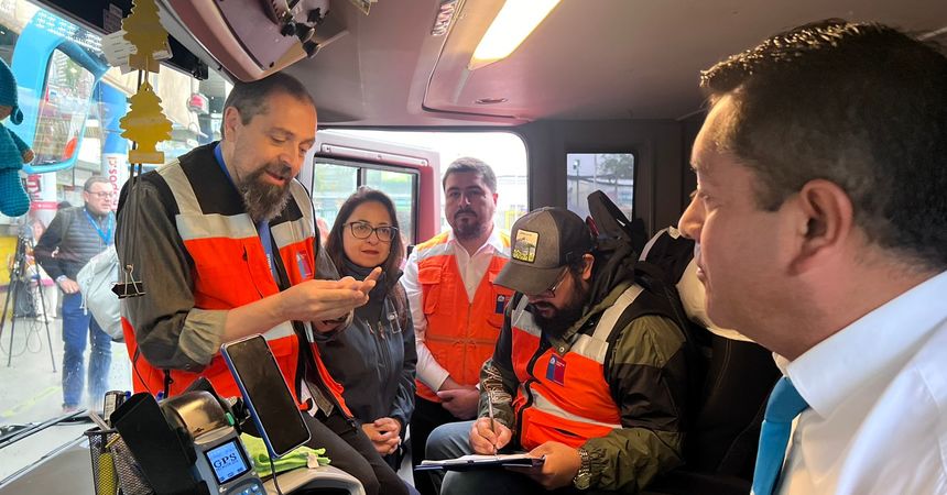 105 multas y suspensión de turnos de 6 tripulantes en fiscalización de buses interurbanos