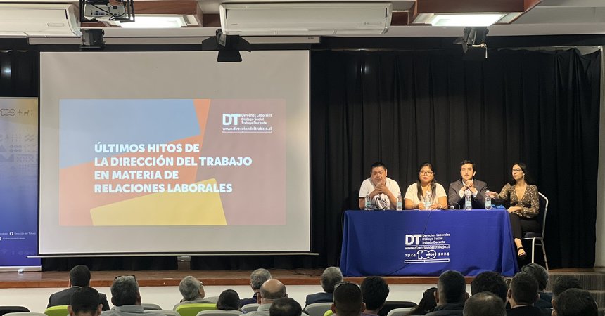 La DT encabezó encuentro Sindical en Tarapacá