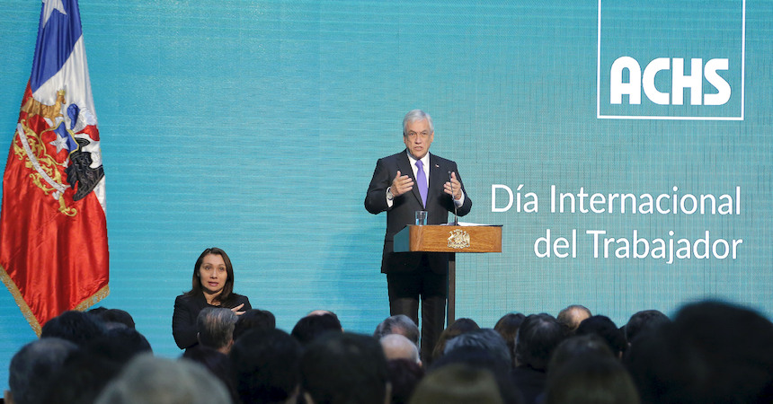 Presidente Piñera encabeza conmemoración del Día del Trabajador