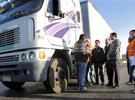 Autoridades del Trabajo fiscalizaron jornadas de conducción de choferes de camiones