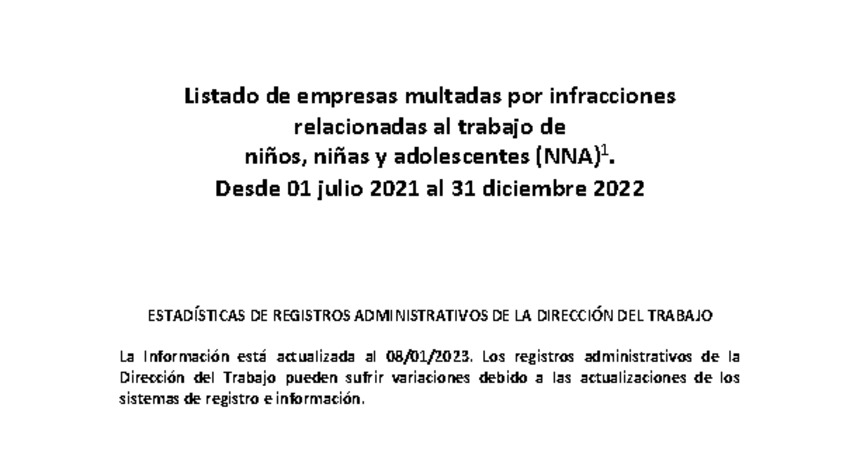 Desde 01 julio 2021 al 31 diciembre 2022