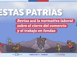 18 y 19 de septiembre serán feriados obligatorios e irrenunciables del Comercio