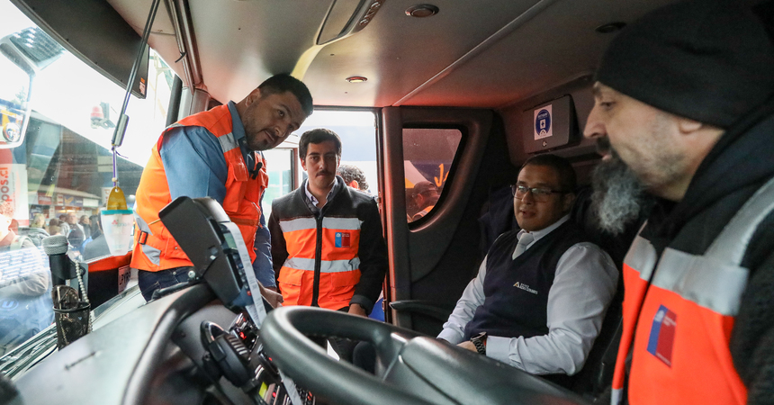 Multas por 210 millones de pesos en fiscalización de buses interurbanos por feriado largo