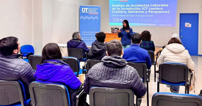 Dirección del Trabajo convoca a empresas del Parque Industrial de Lautaro para reducir accidentabilidad laboral