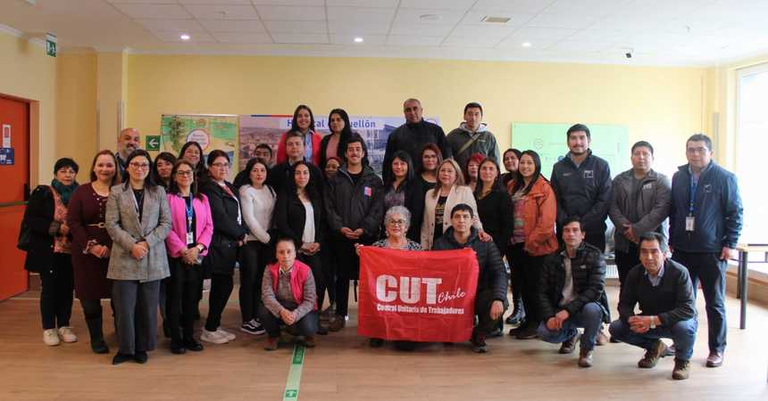 Trabajadores de Quellón se capacitaron en negociación colectiva ramal, derecho laboral y organización sindical