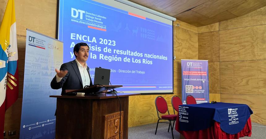Dirección del Trabajo informó en Valdivia la realidad laboral de región de Los Ríos