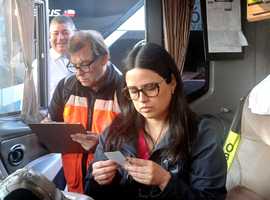 Dirección del Trabajo aplicó multas por 212 millones de pesos en fiscalización de buses interurbanos por fin de semana largo