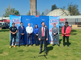 Director Nacional del Trabajo, David Oddó, en la actividad de presentación de la campaña “Fonda protegida”