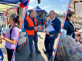 Funcionarios de la DT desplegados en el norte, centro y sur del país
