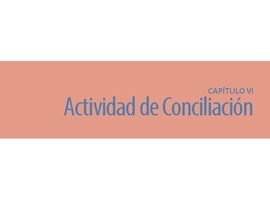 Capítulo 6: Actividad de Conciliación
