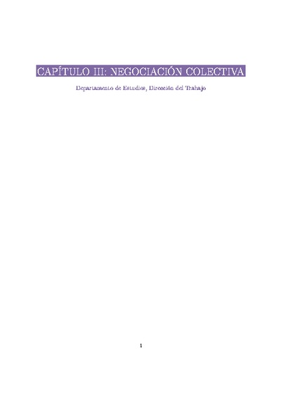 Compendio de Series Estadísticas 2023 Capítulo 3: Negociación Colectiva