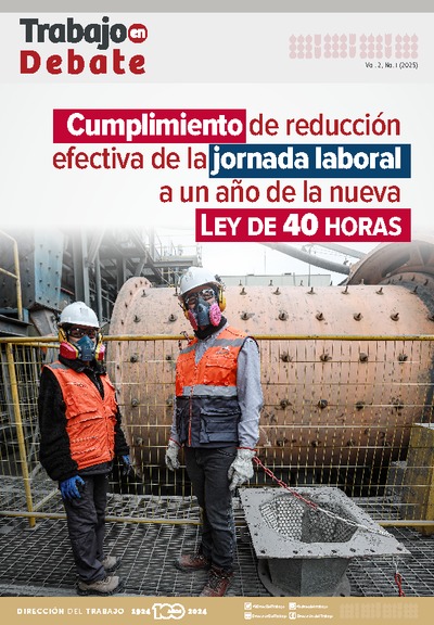 Tendencias de la discusión pública sobre negociaciCumplimiento de reducción efectiva de la jornada laboral a un año de la nueva Ley de 40 horasón colectiva multinivel  en Chile, año 2024económico de los sistemas de negociación colectiva multinivel. Una revisión de la literatura.