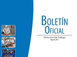 Boletín oficial: Agosto 2011
